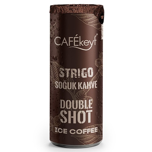 Cafekeyf Strigo Soğuk Kahve Double Shot Koli 12 Adet