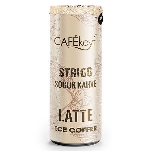 Cafekeyf Strigo Soğuk Kahve Latte Koli 12 Adet