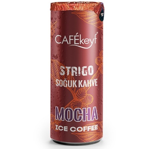 Cafekeyf Strigo Soğuk Kahve Mocha Koli 12 Adet