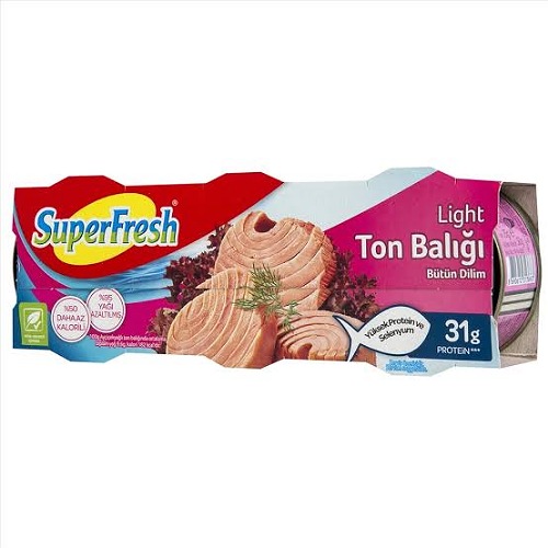 Super Fresh Light Ton Balığı 31 Gr Paket 3 Adet